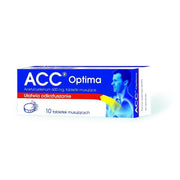 ACC Optima 600 mg Effervescent Tablets 10 tablets